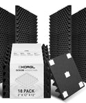 ISOSORB 2" Pro <br>2”X12”X12” Convoluted Acoustic Foam<br>With Double-Sided Acrylic Tape<br>